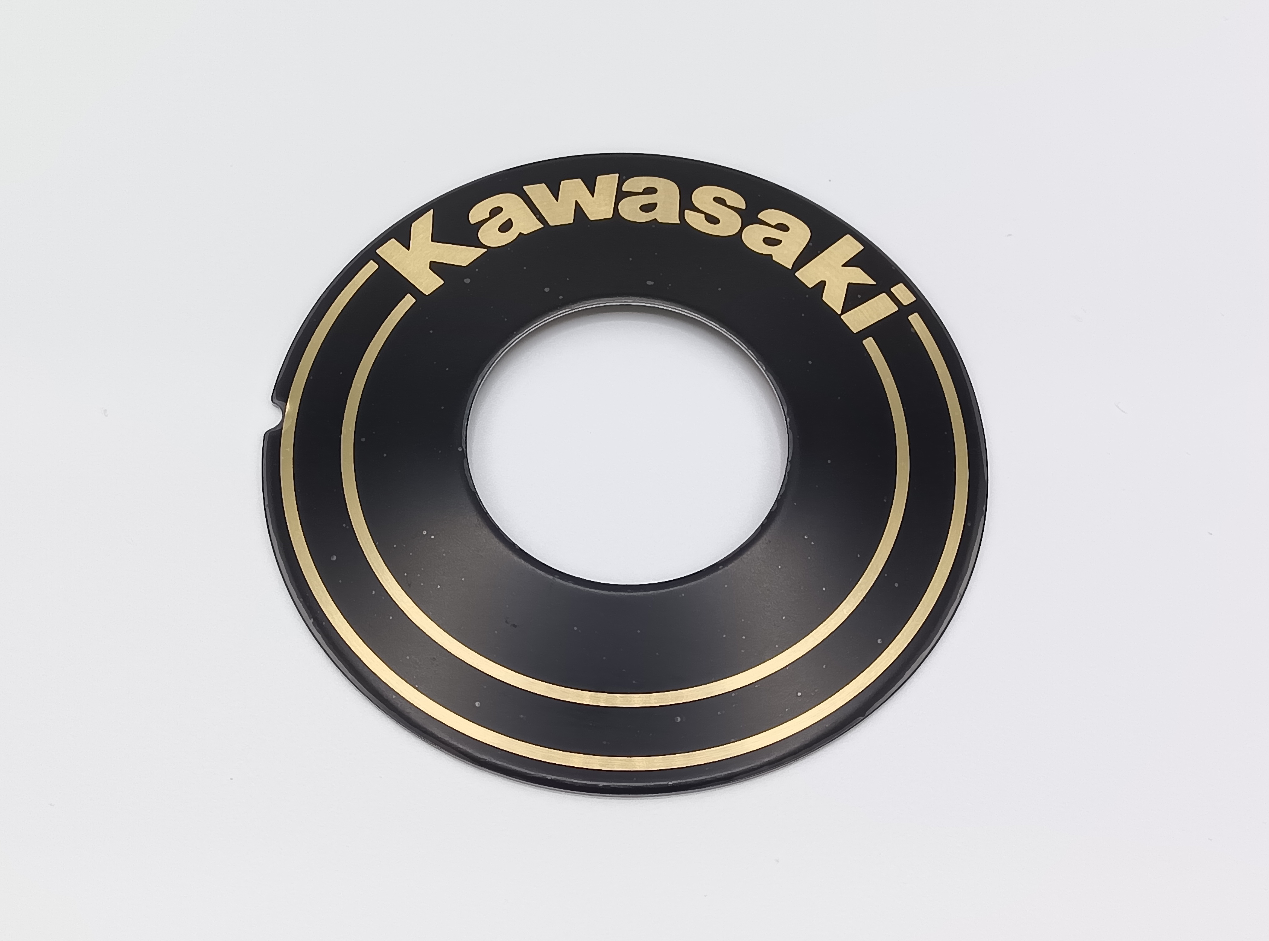 1985年 AV50 GENERATOR COVER EMBLEM "Kawasaki"